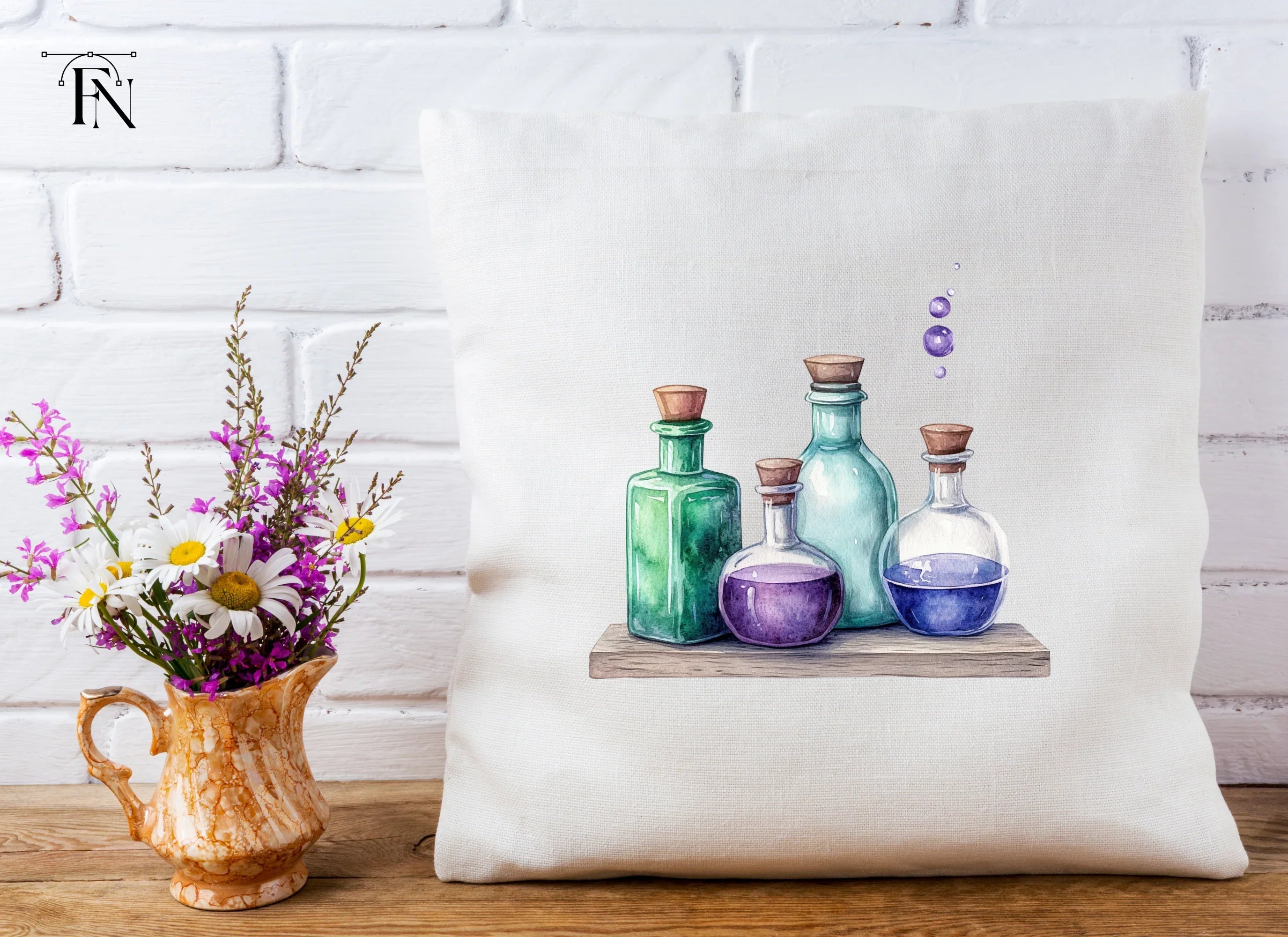 Potion Bottles Clipart Bundle