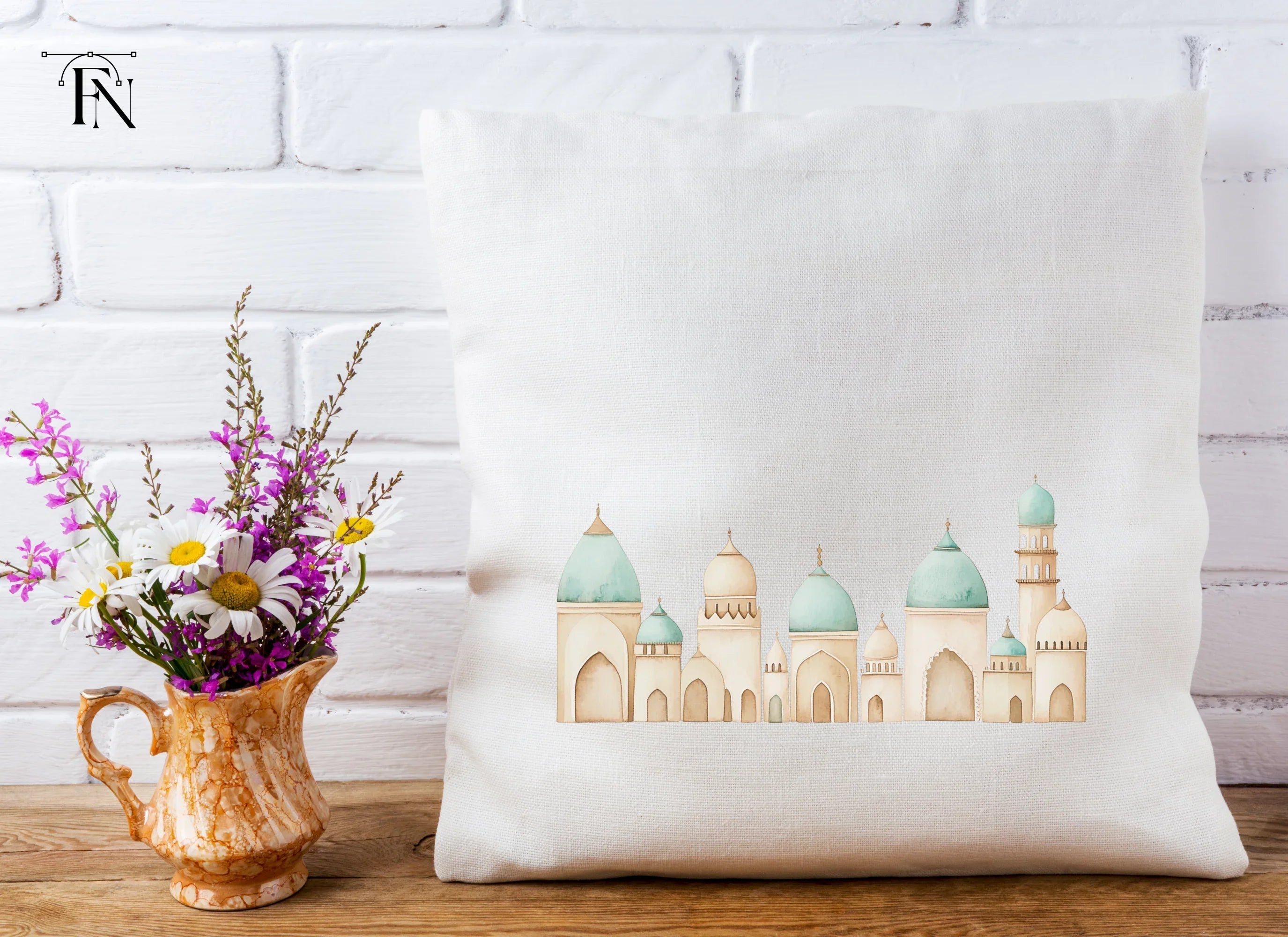 Middle Eastern Cityscape Clipart Bundle