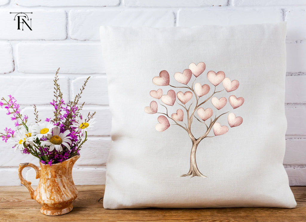 Heart Trees Clipart Bundle