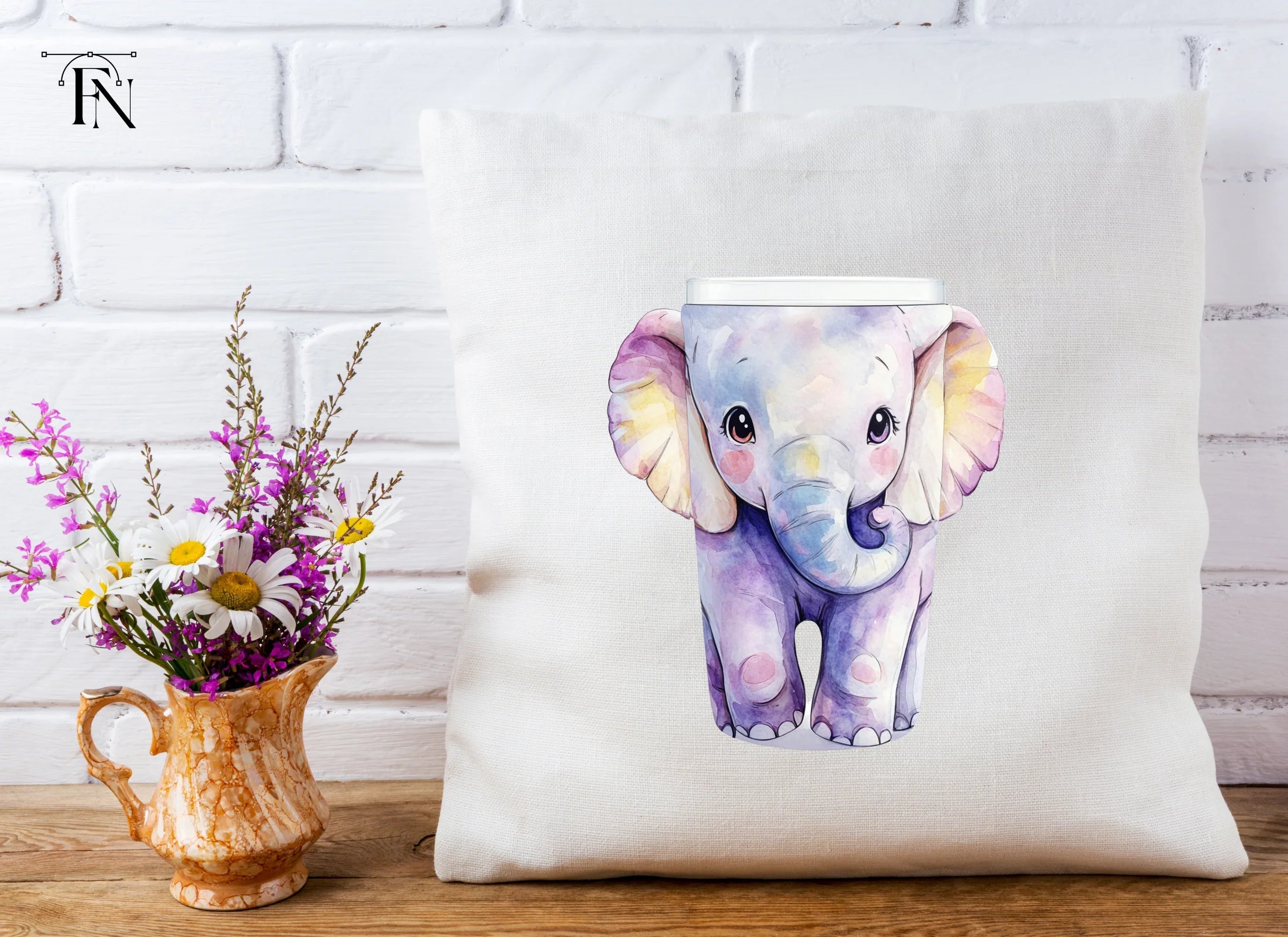Sweet Elephant Clipart Bundle