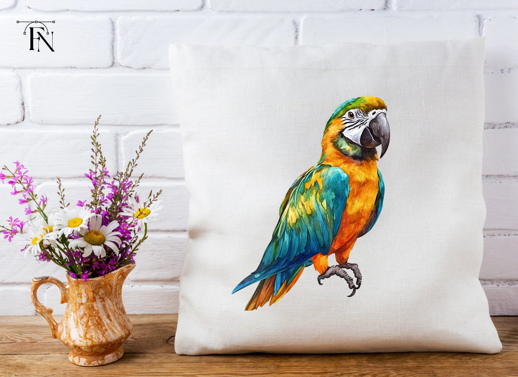 Vibrant Macaw Clipart Bundle