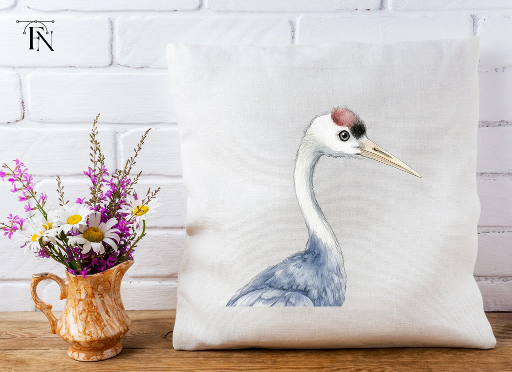 Elegant Crane Heads Clipart Bundle