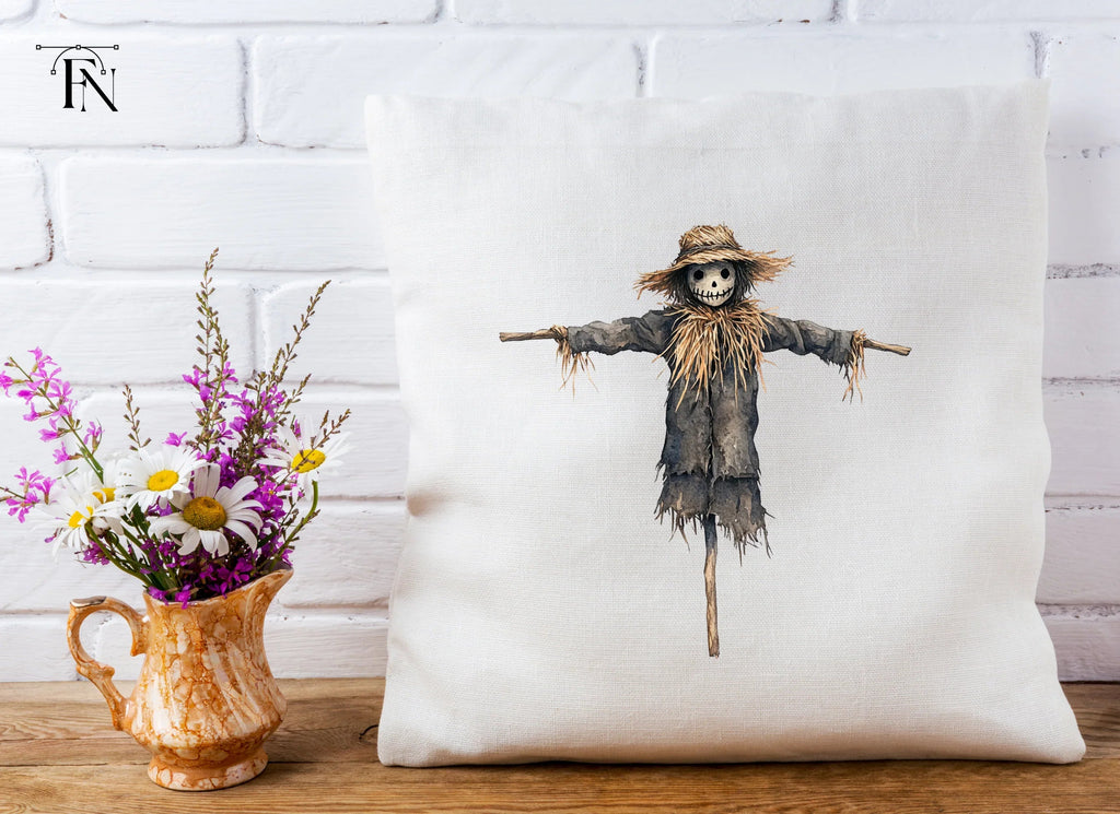 Spooky Scarecrow Halloween Clipart Bundle