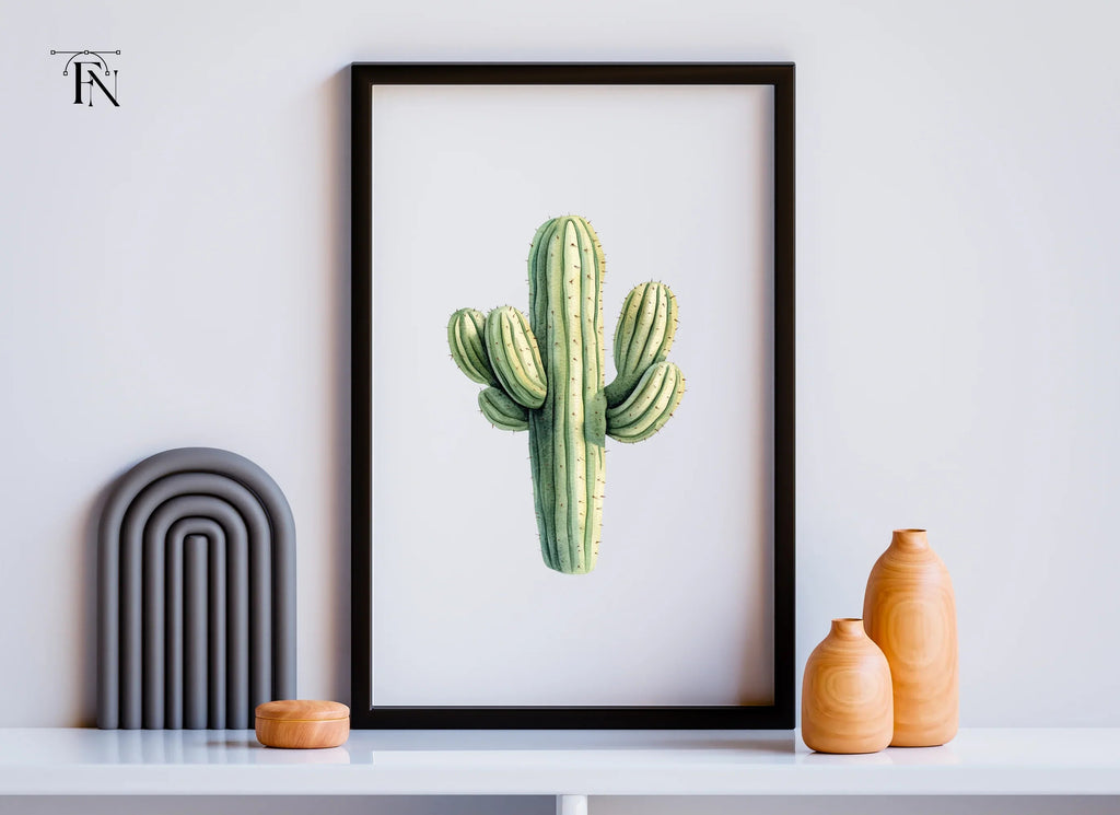 Saguaro Cactus Clipart Bundle