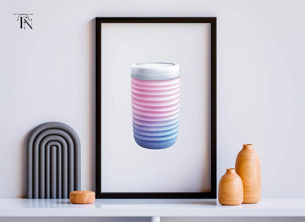 Gradient Insulated Tumbler Clipart Bundle
