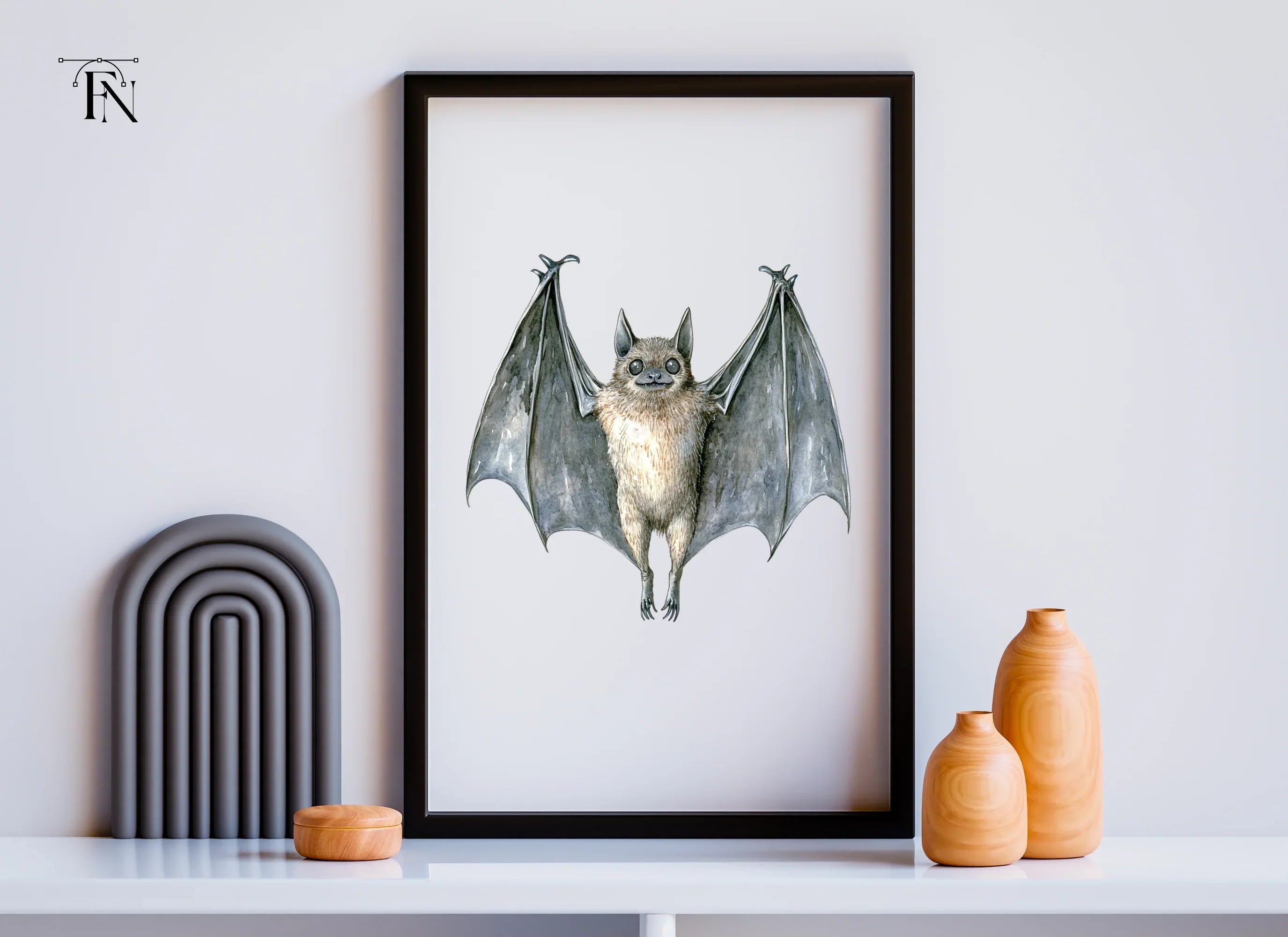 Cute Bat Clipart Bundle