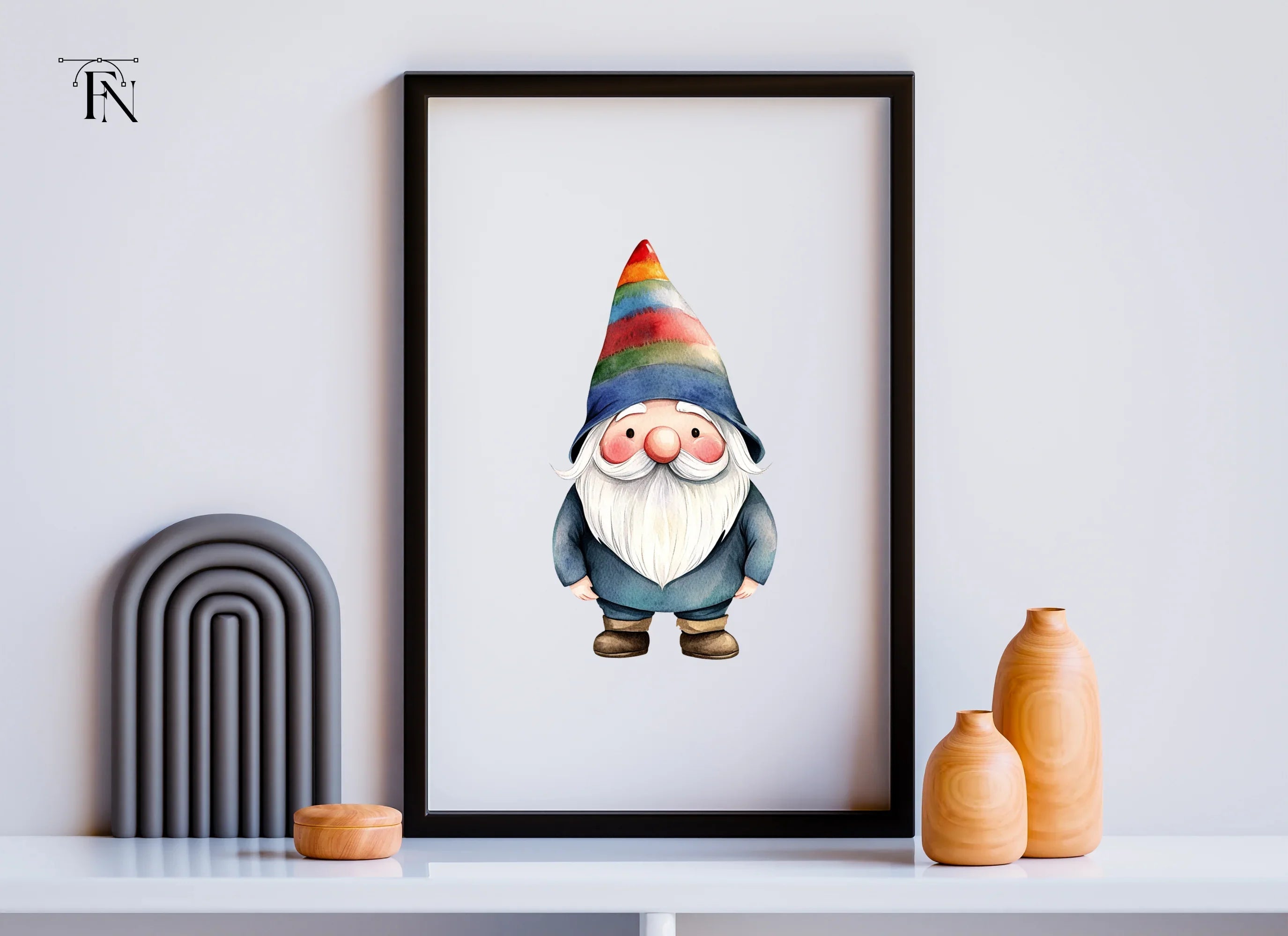 Gnomes Clipart Bundle