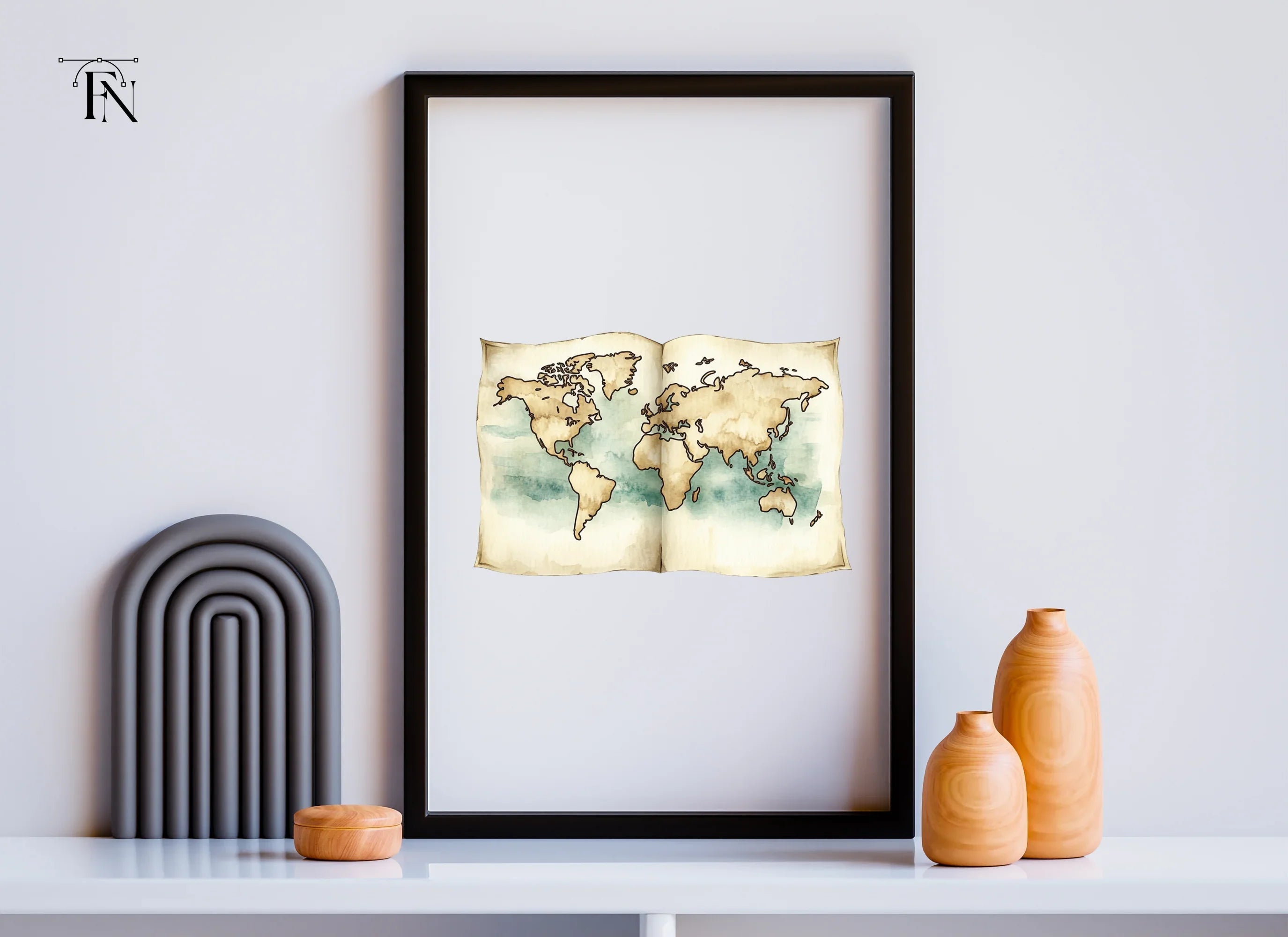 World Map Clipart Bundle
