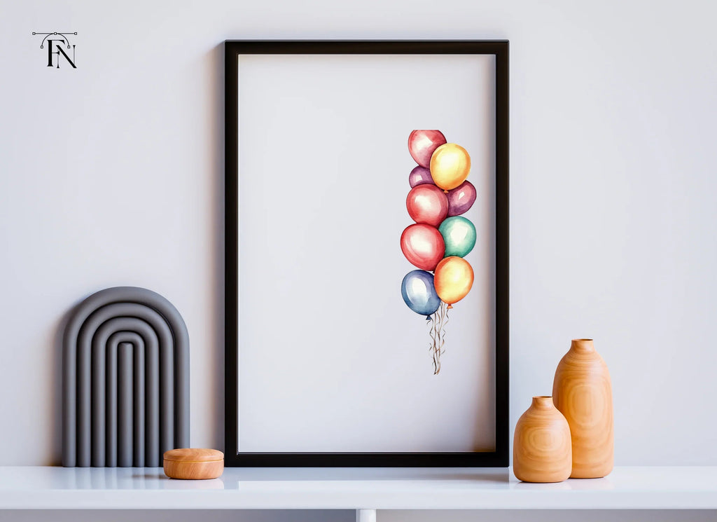 Balloon Bunch Clipart Bundle