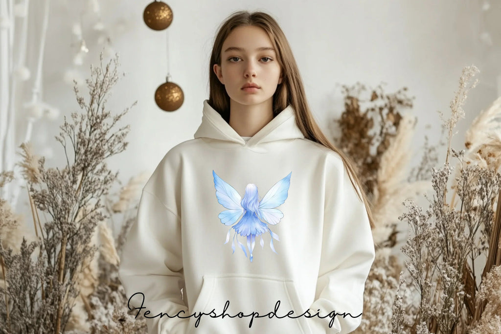 Blue Fairy Clipart Bundle