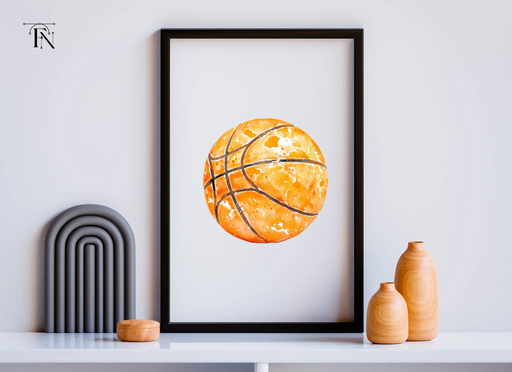 Dynamic Basketballs Clipart Bundle
