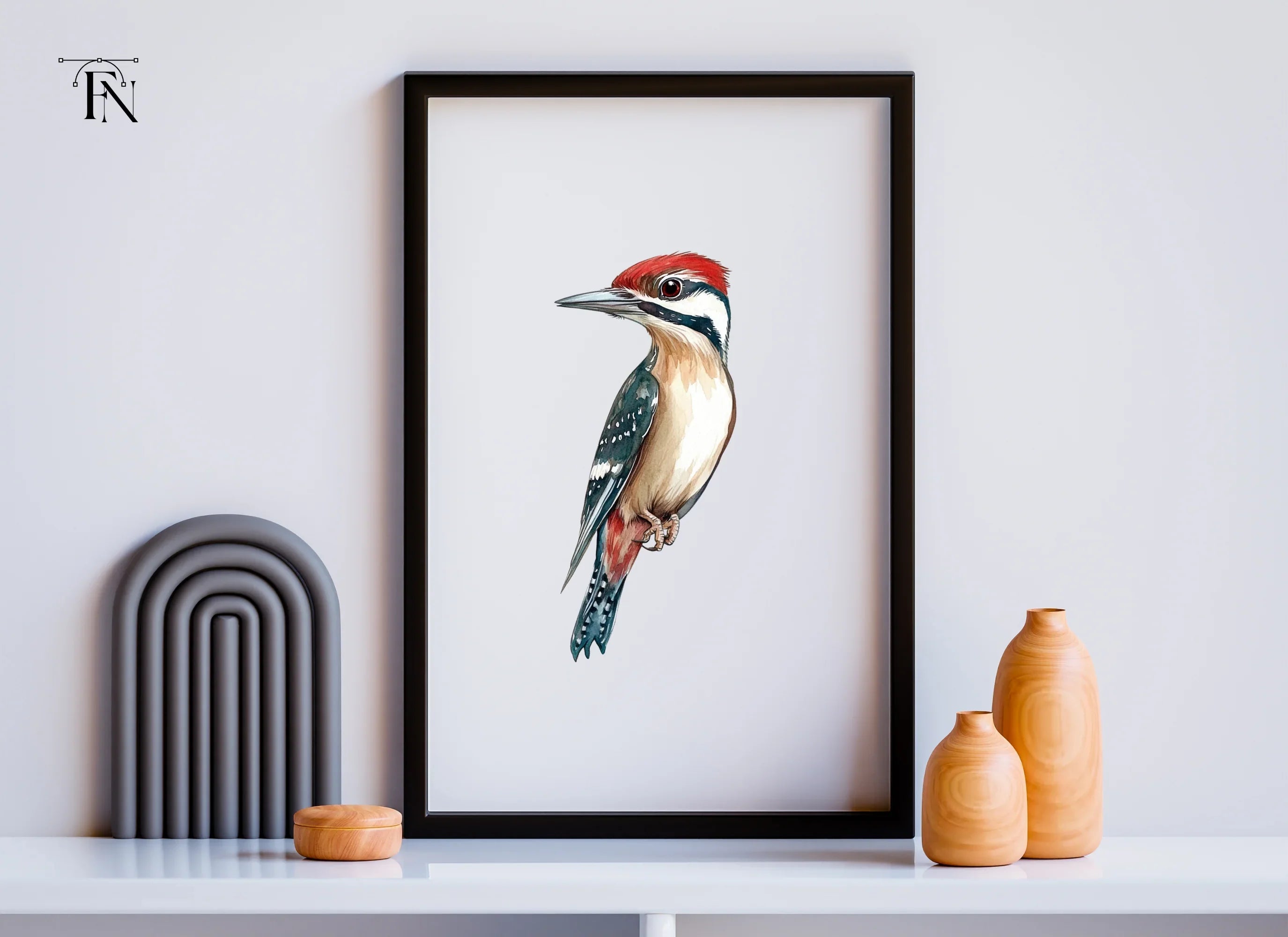 Vibrant Woodpecker Clipart Bundle