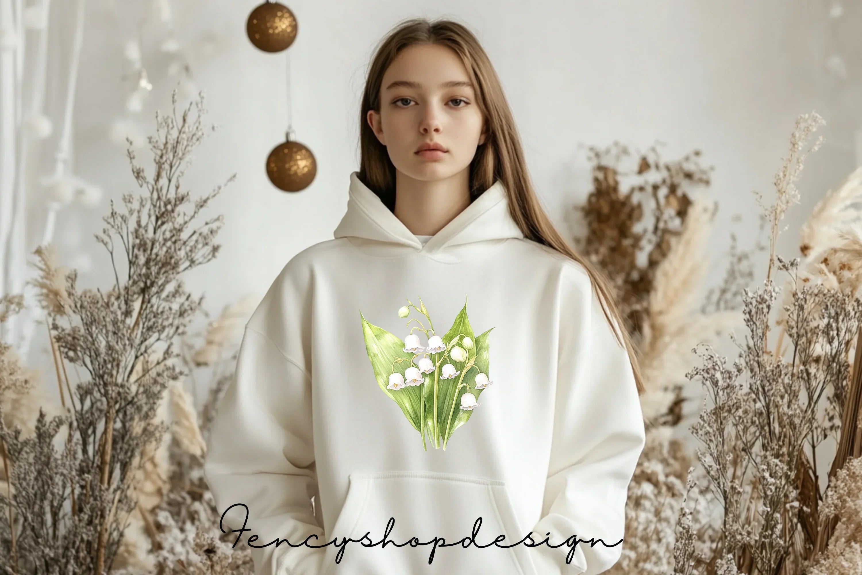 Lily of the Valley Clipart Bundle