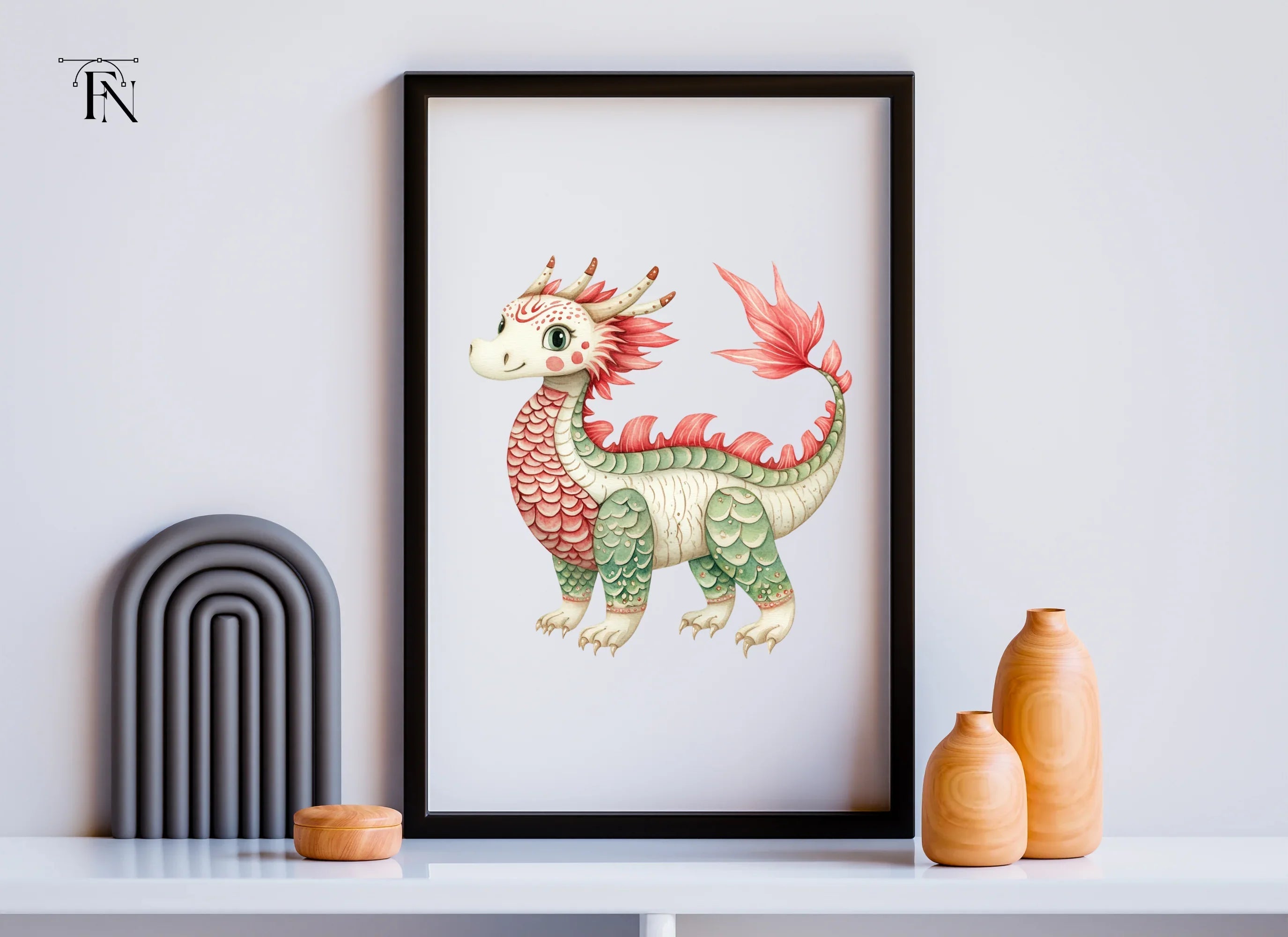 Cute Dragon Clipart Bundle