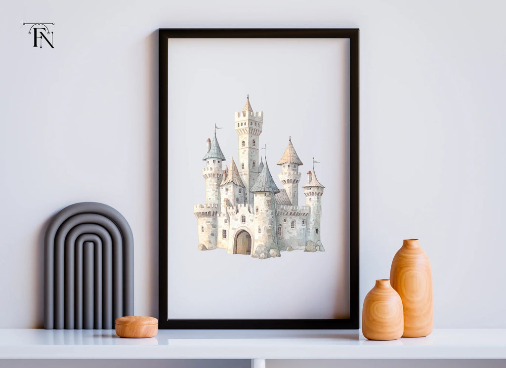 Fantasy Castle Clipart Bundle