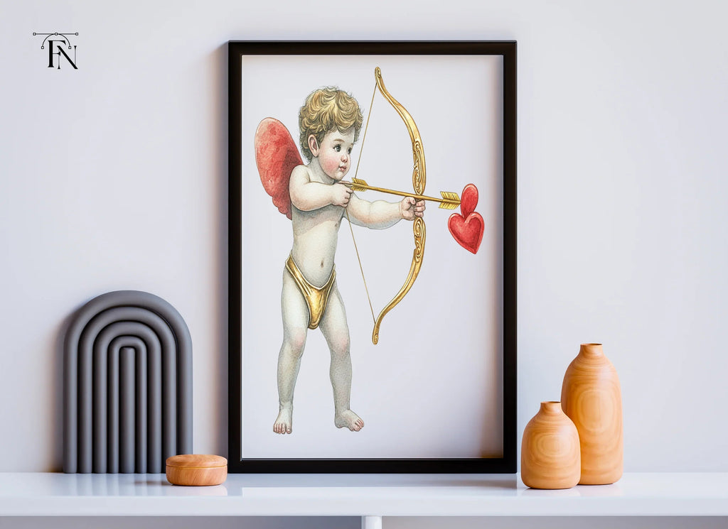 Vintage Cupid Clipart Bundle
