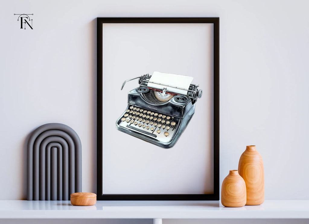 Classic Typewriter Clipart Bundle