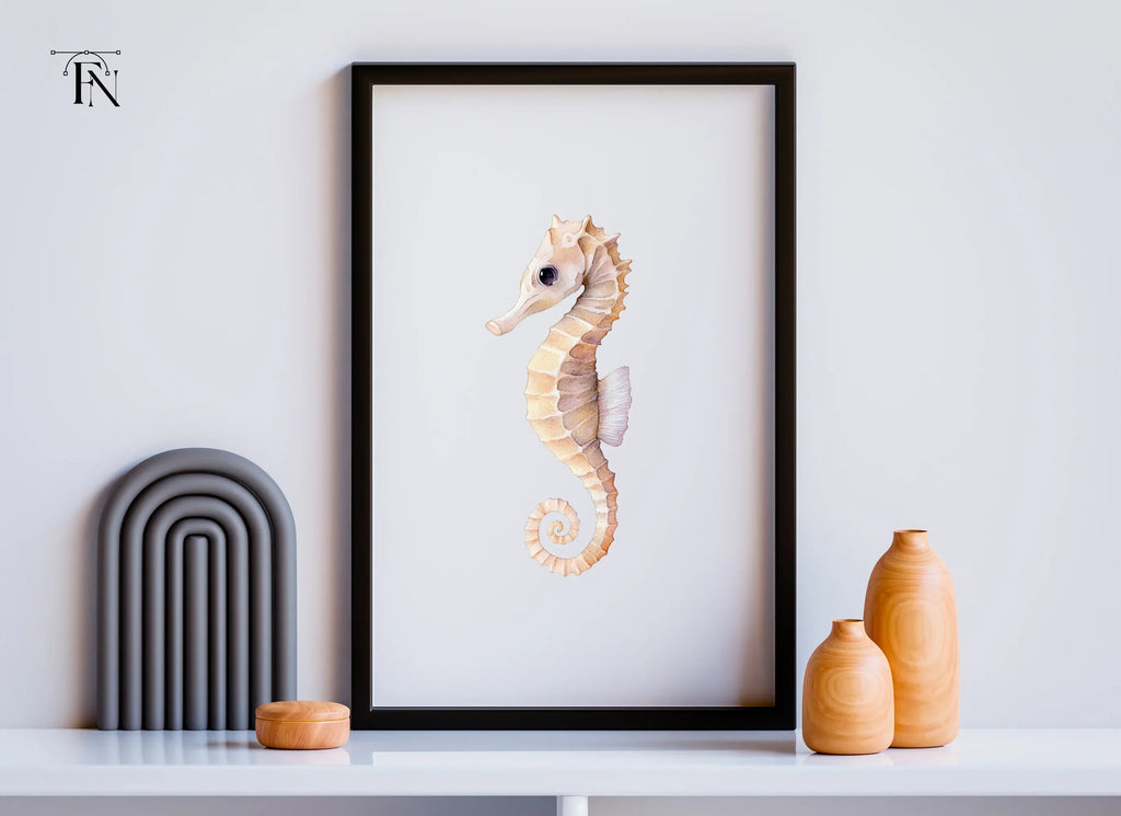 Cute Seahorse Clipart Bundle