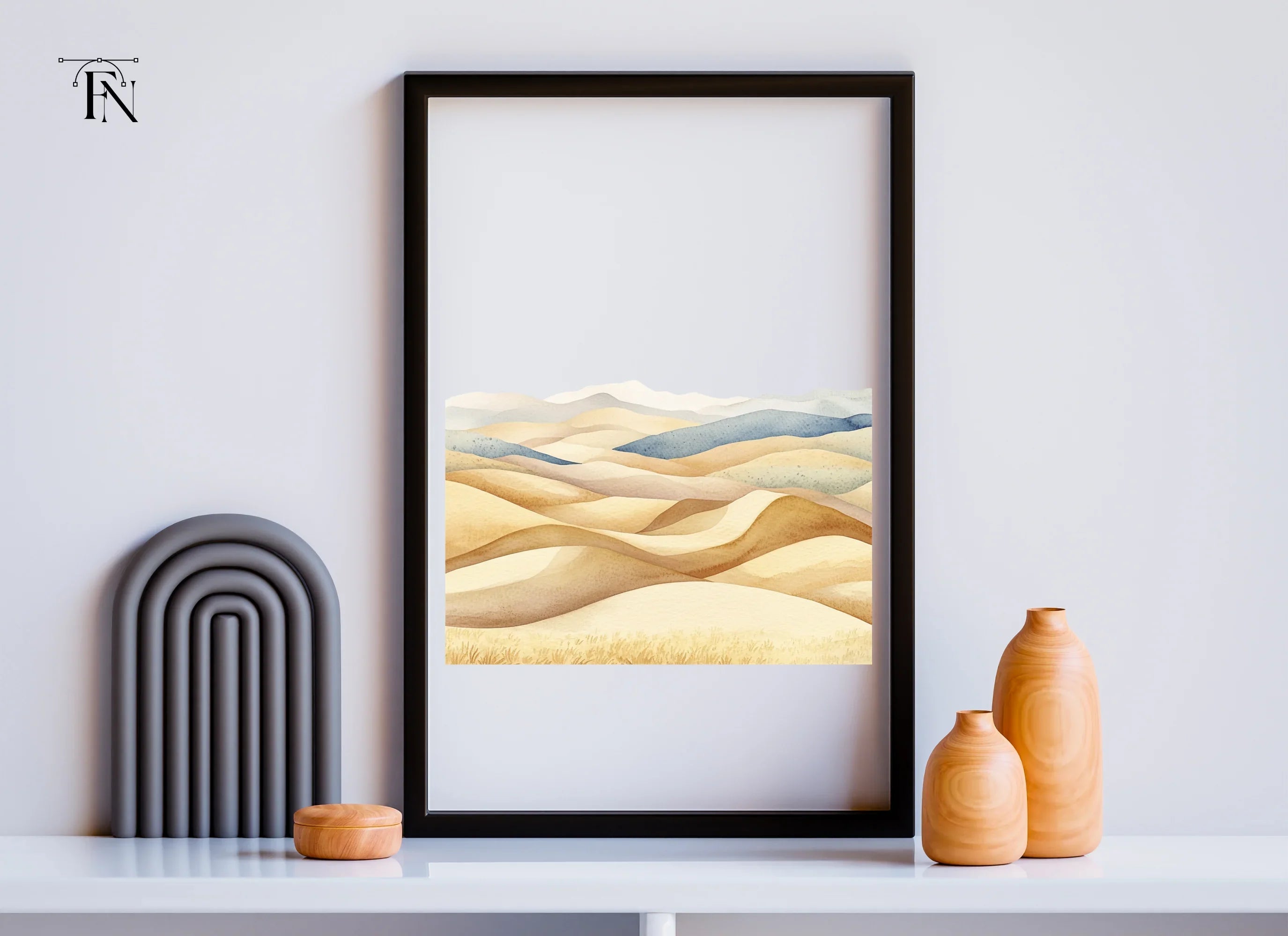 Desert Landscape Clipart Bundle