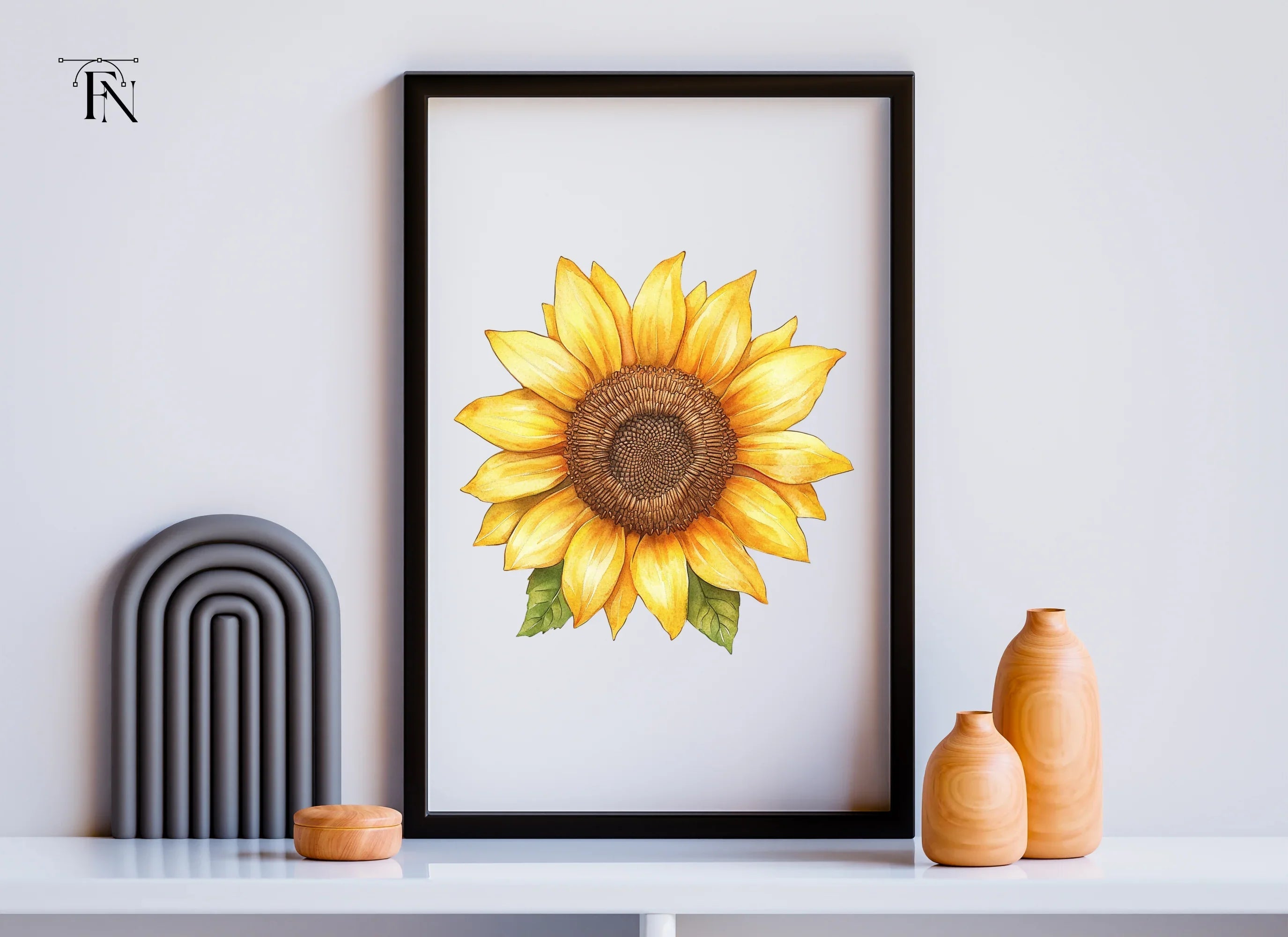Vibrant Sunflower Clipart Bundle
