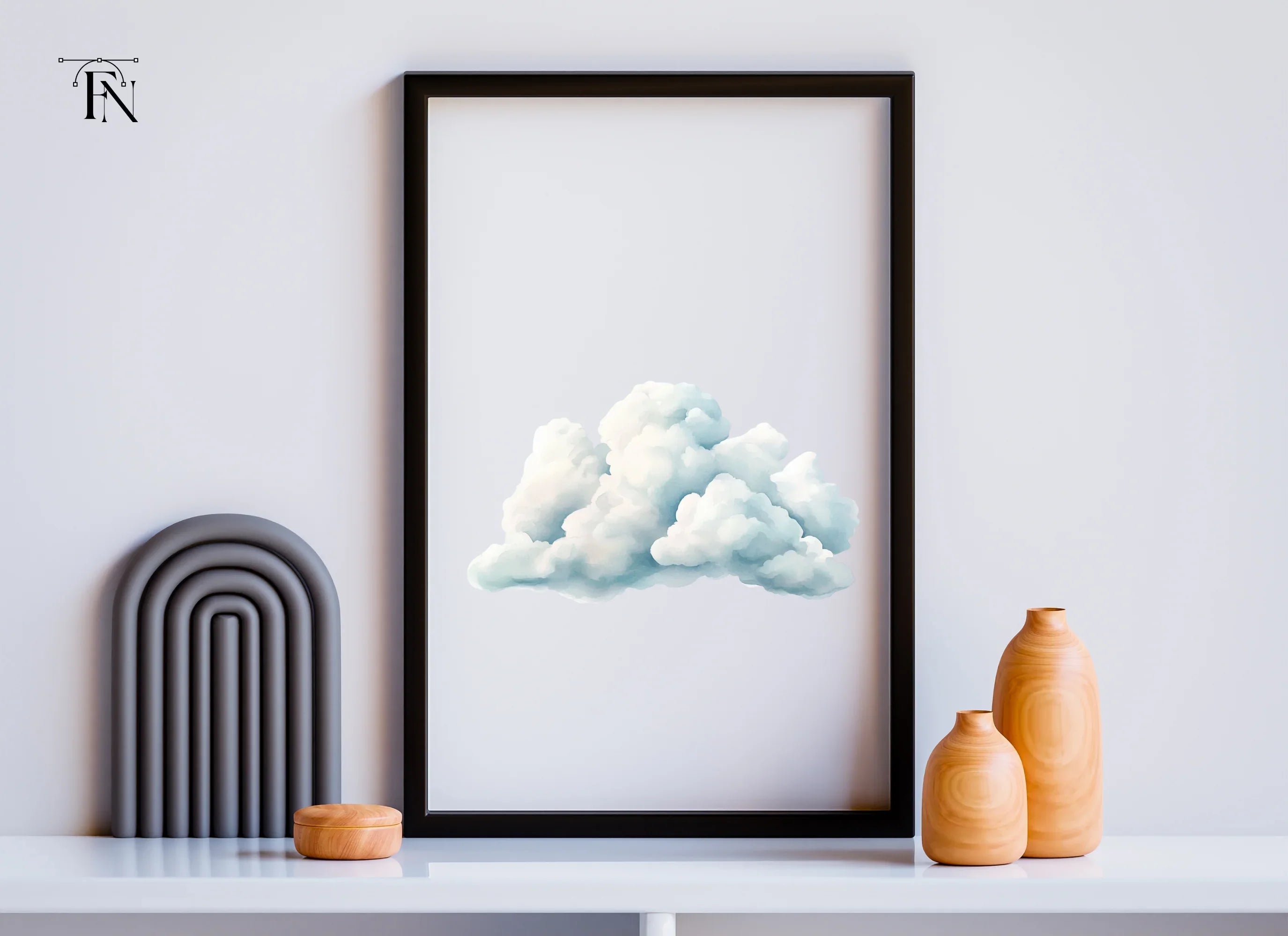 Soft Clouds Clipart Bundle
