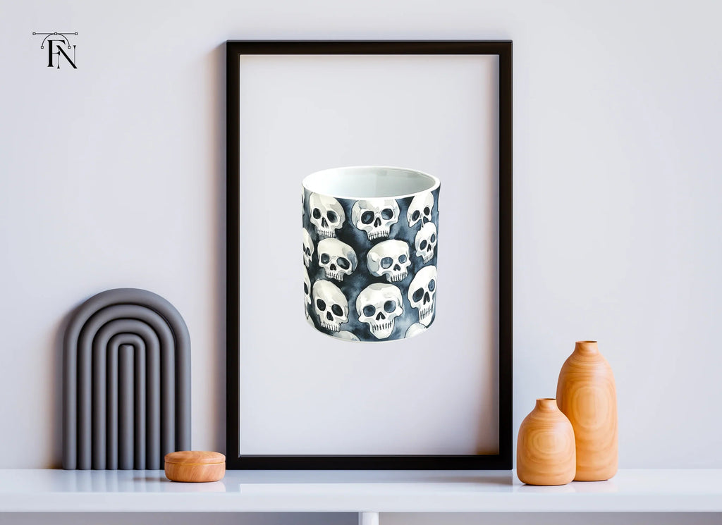 Skull Pattern Clipart Bundle
