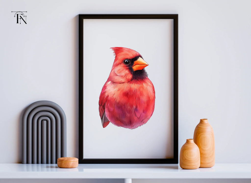 Vibrant Cardinal Clipart Bundle