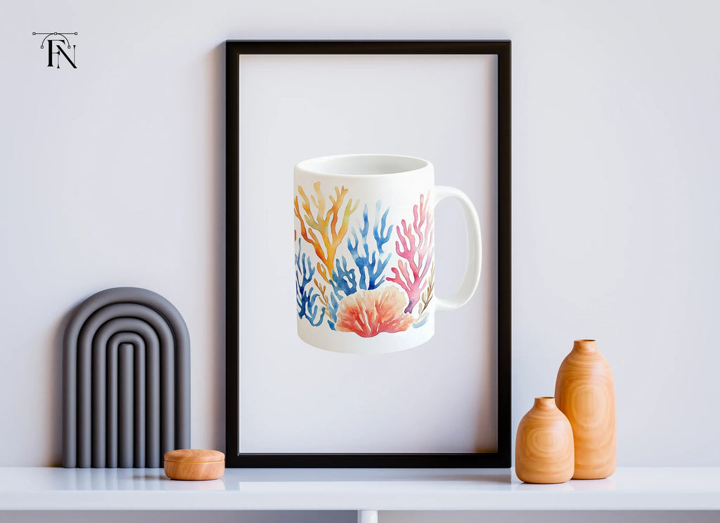 Vibrant Coral Reef Clipart Bundle