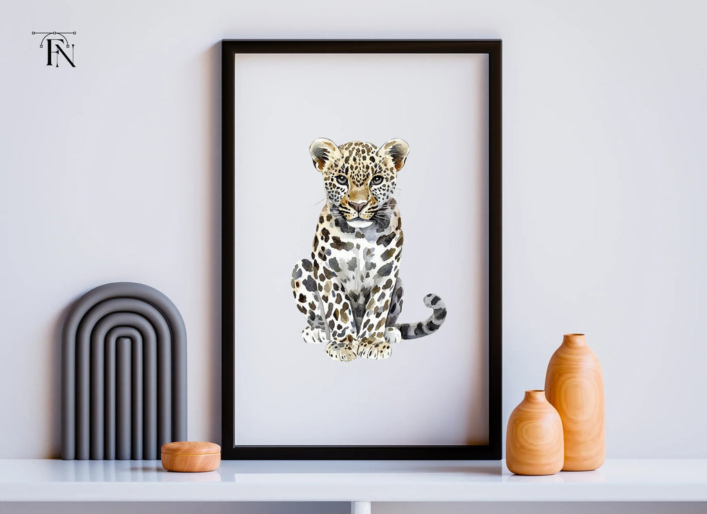 Cute Leopard Clipart Bundle