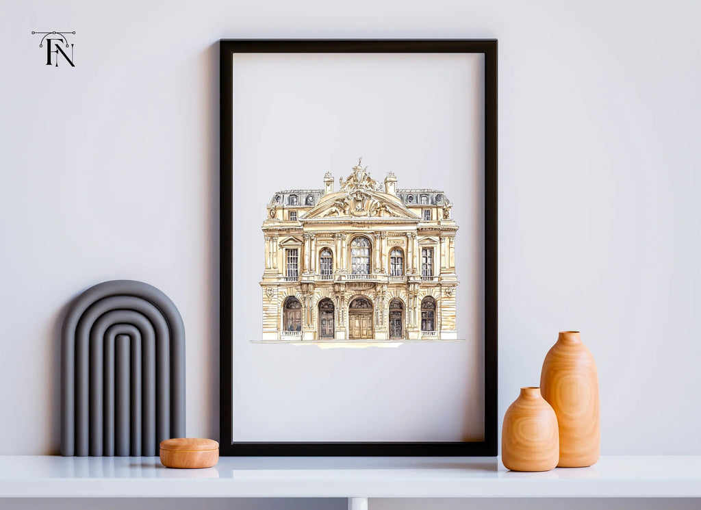 Baroque Neoclassical Building Clipart Bundle