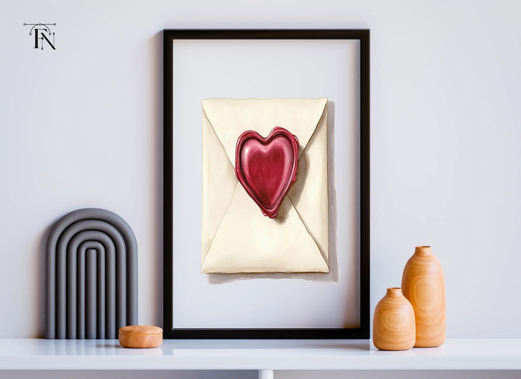 Love Letter Wax Seal Clipart Bundle