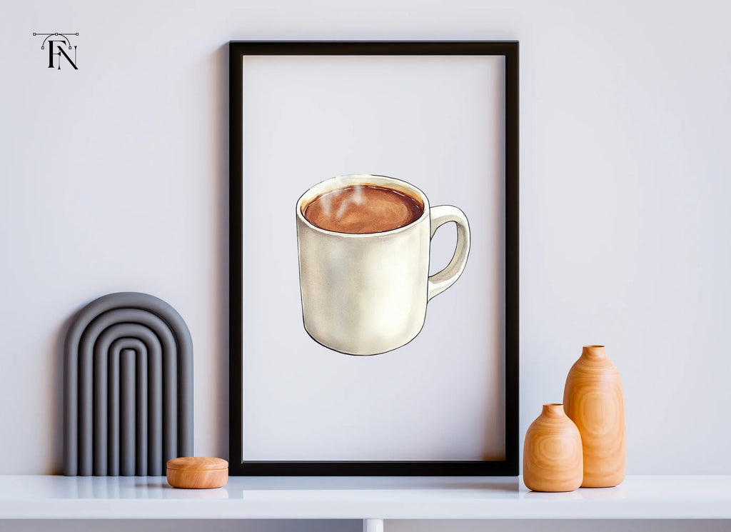 Steaming Hot Chocolate Clipart Bundle