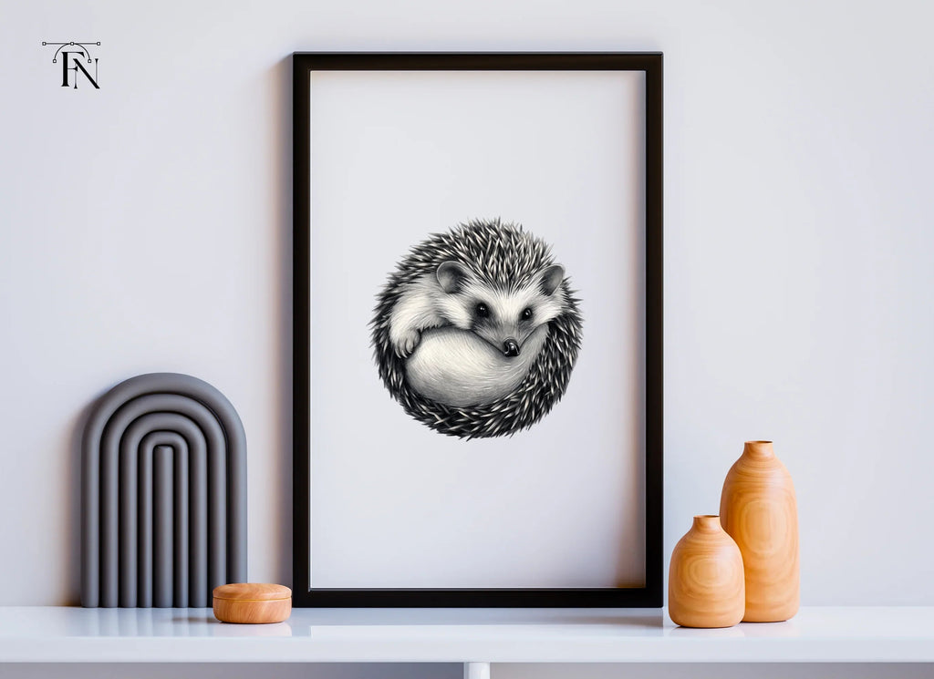 Cute Hedgehog Clipart Bundle