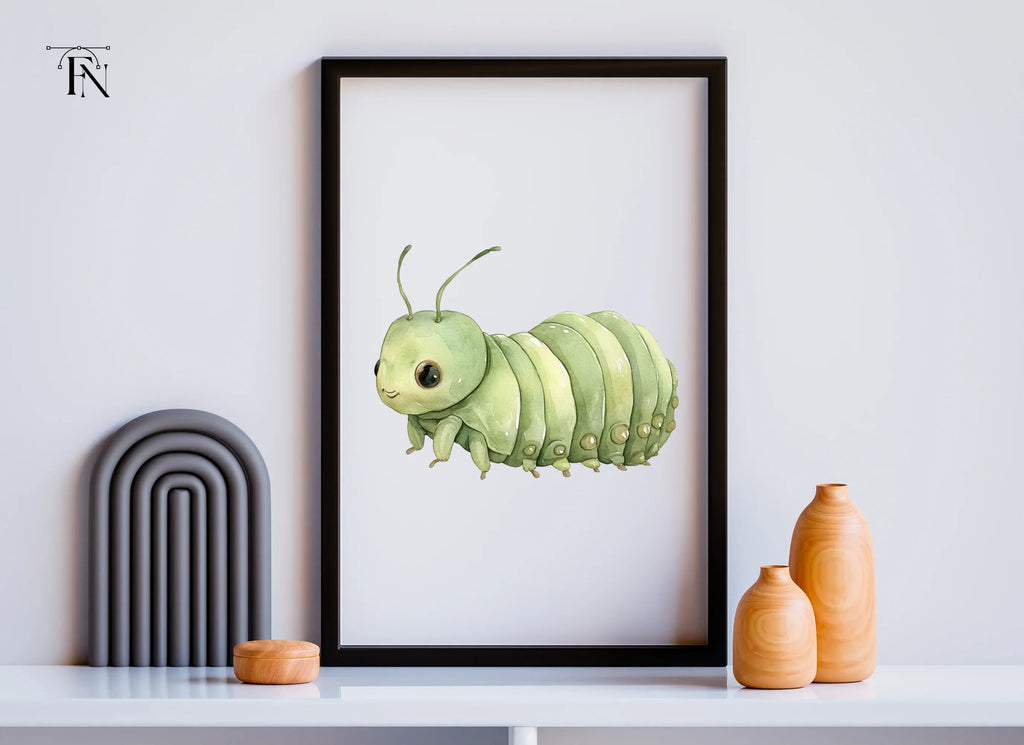 Adorable Caterpillar Clipart Bundle
