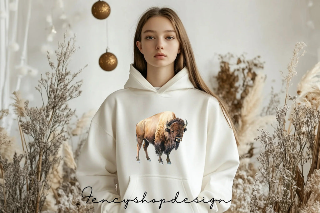 Majestic American Bison Clipart Bundle