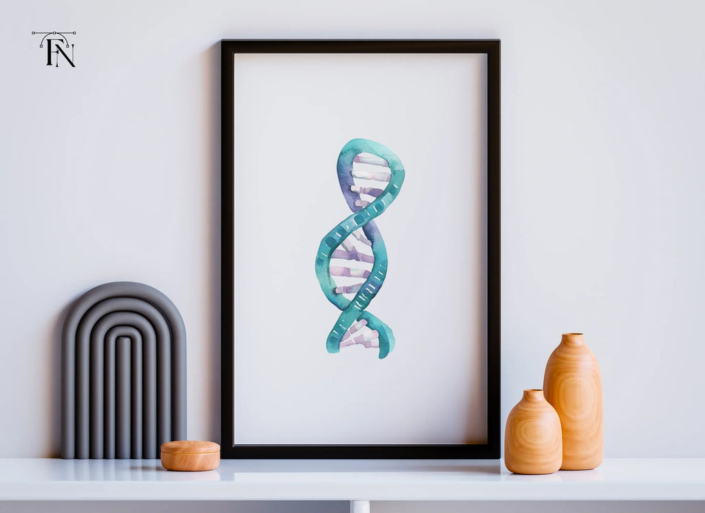 Abstract DNA Helix Clipart Bundle