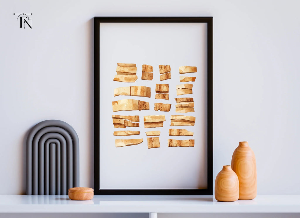 Distressed Wood Strips Clipart Bundle