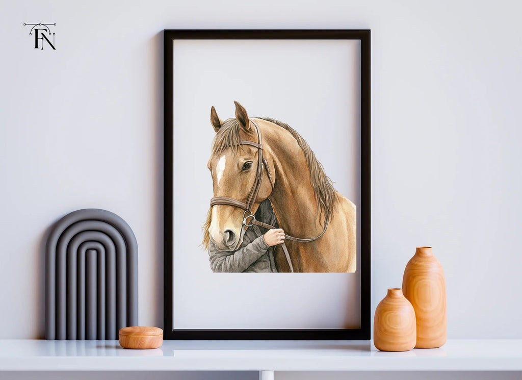 Majestic Horse Head Clipart Bundle