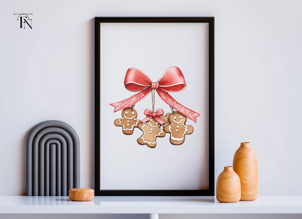 Gingerbread Man Christmas Clipart Bundle