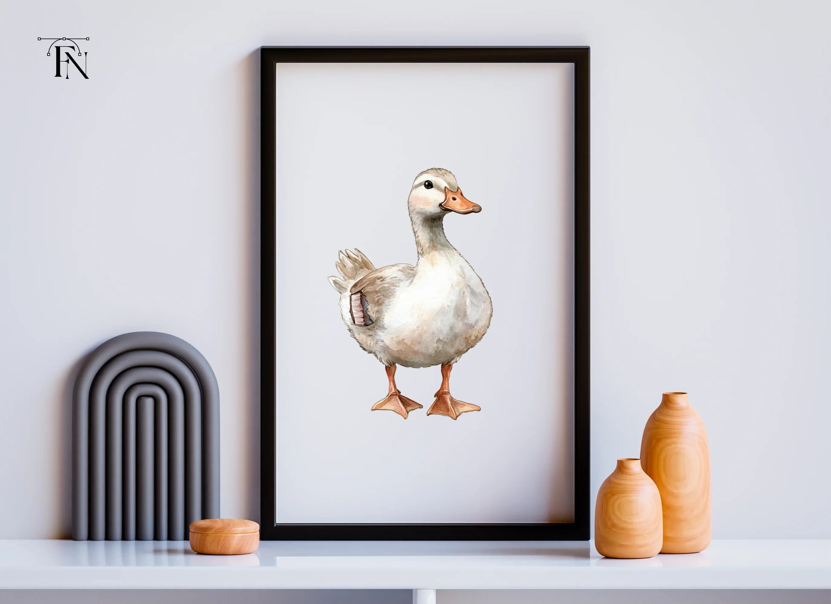 Adorable Goose Clipart Bundle
