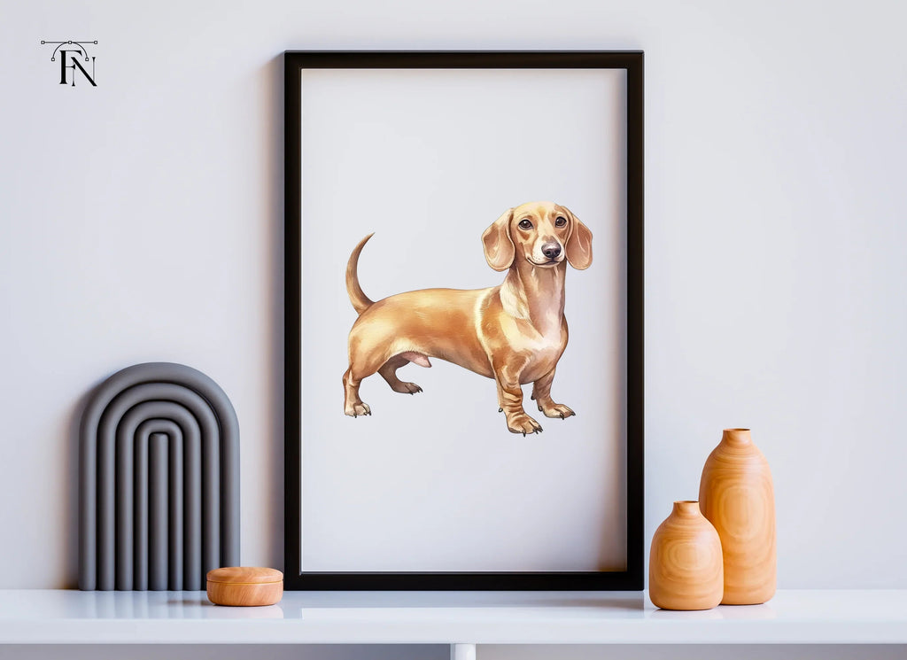 Adorable Dachshund Clipart Bundle