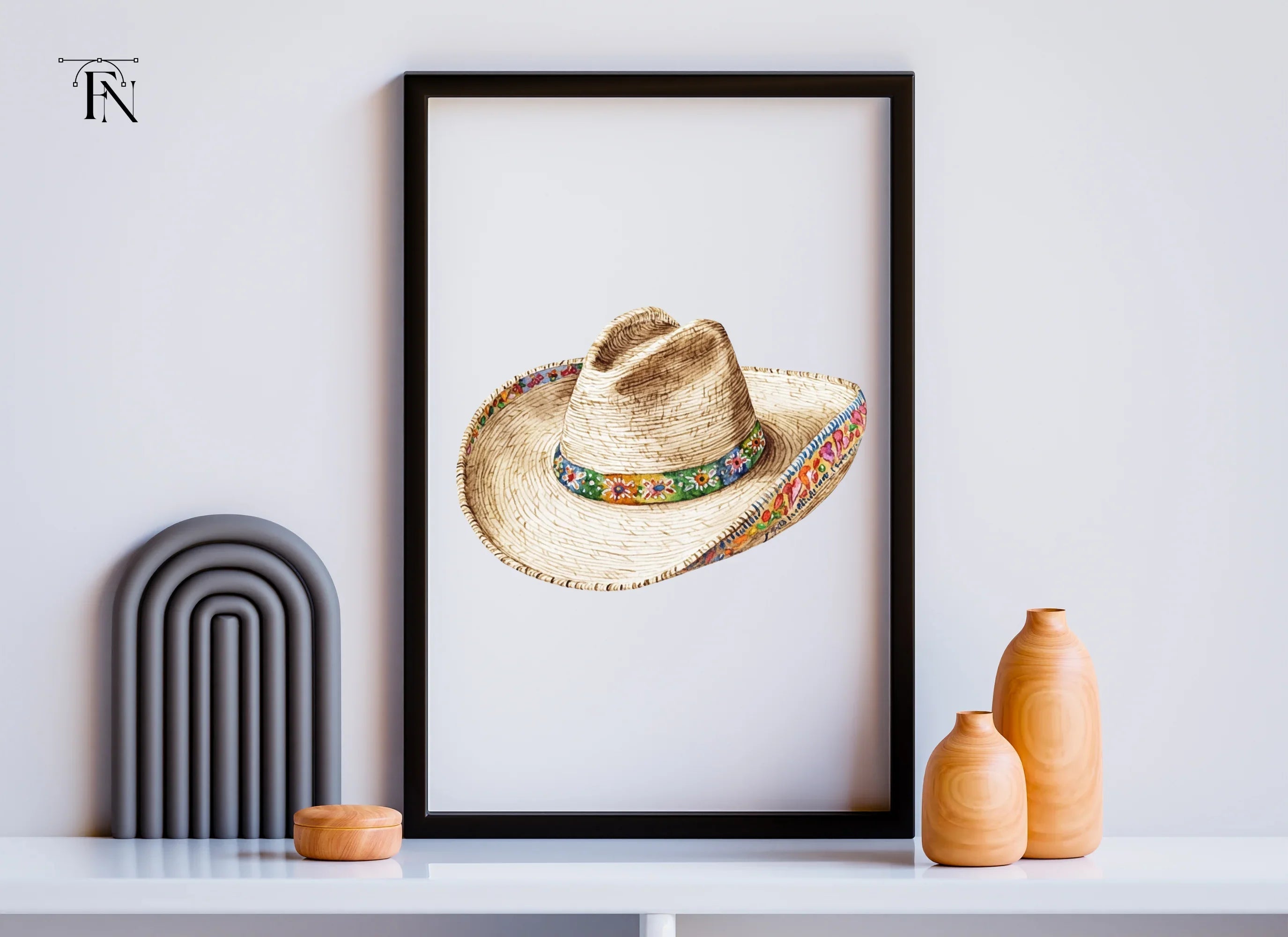 Mexican Sombrero Hat Clipart Bundle