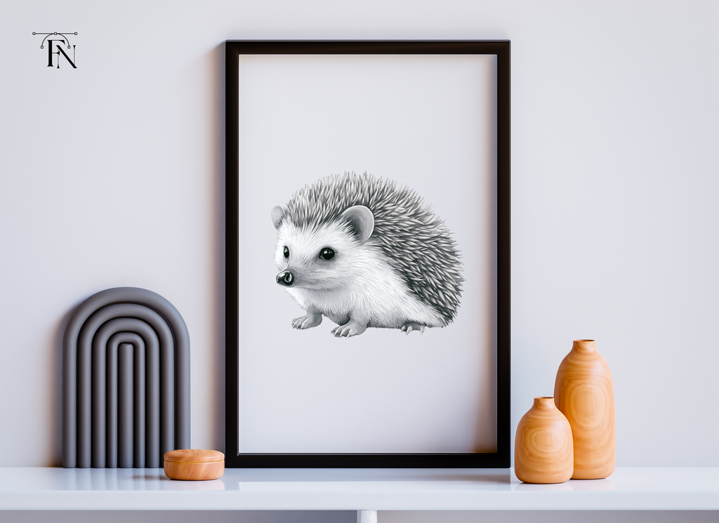 Cute Hedgehog Clipart Bundle