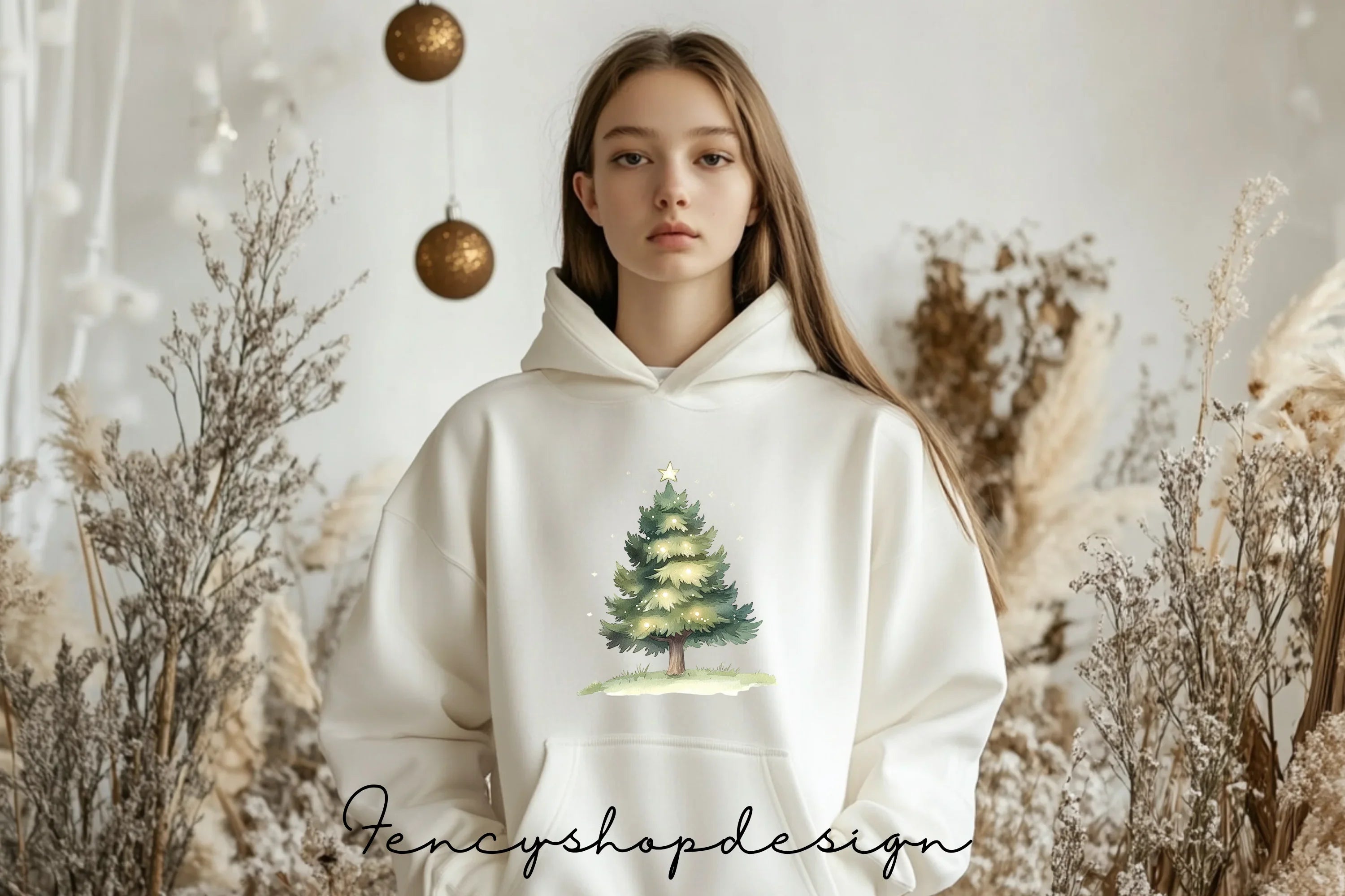Christmas Tree Clipart Bundle