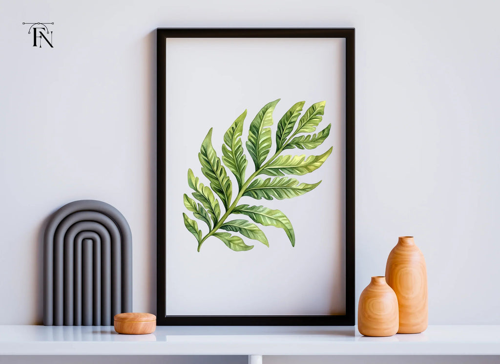Fern Leaves Clipart Bundle