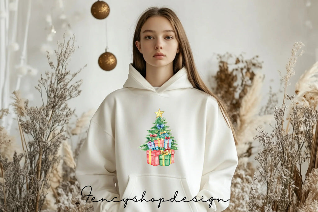 Christmas Gift Stacks Clipart Bundle