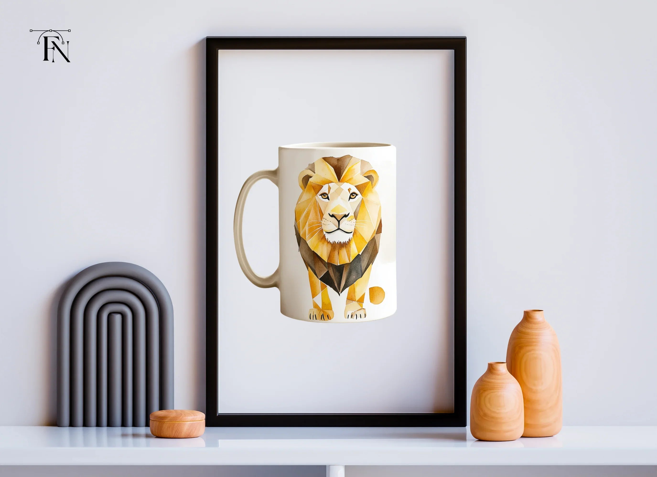 Majestic Lion Designs Clipart Bundle