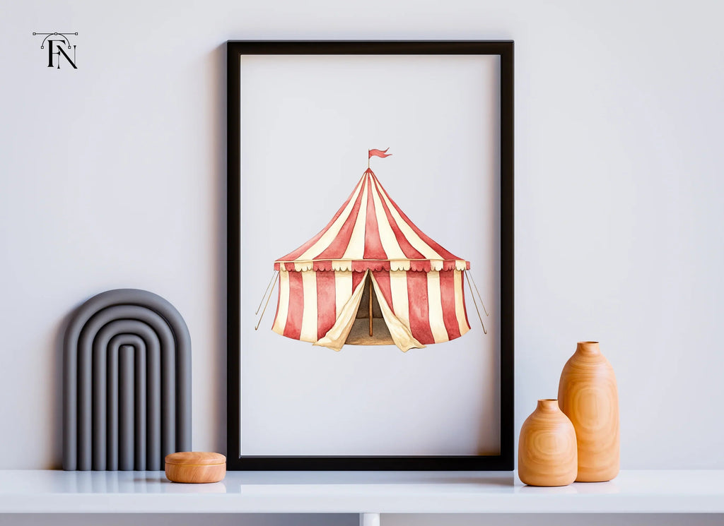 Circus Tent Clipart Bundle