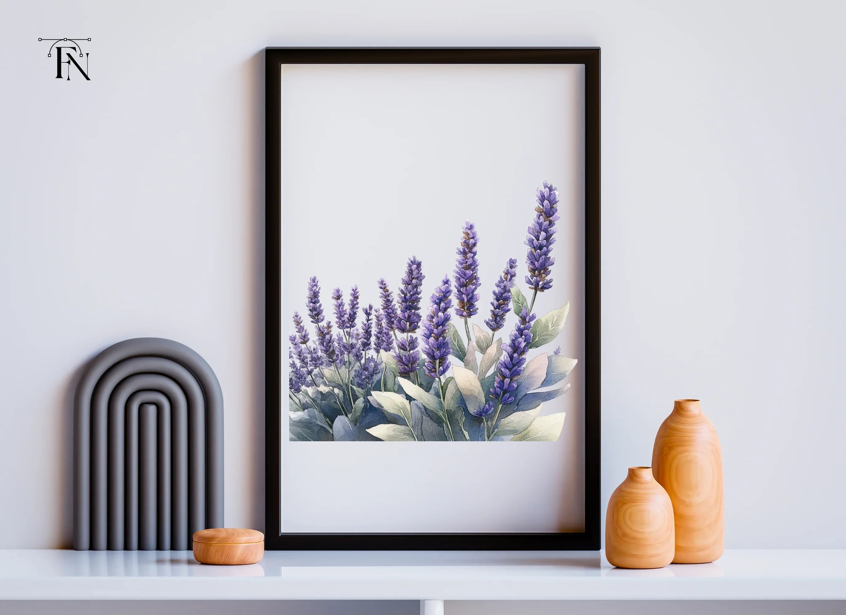 Beautiful Lavender Clipart Bundle