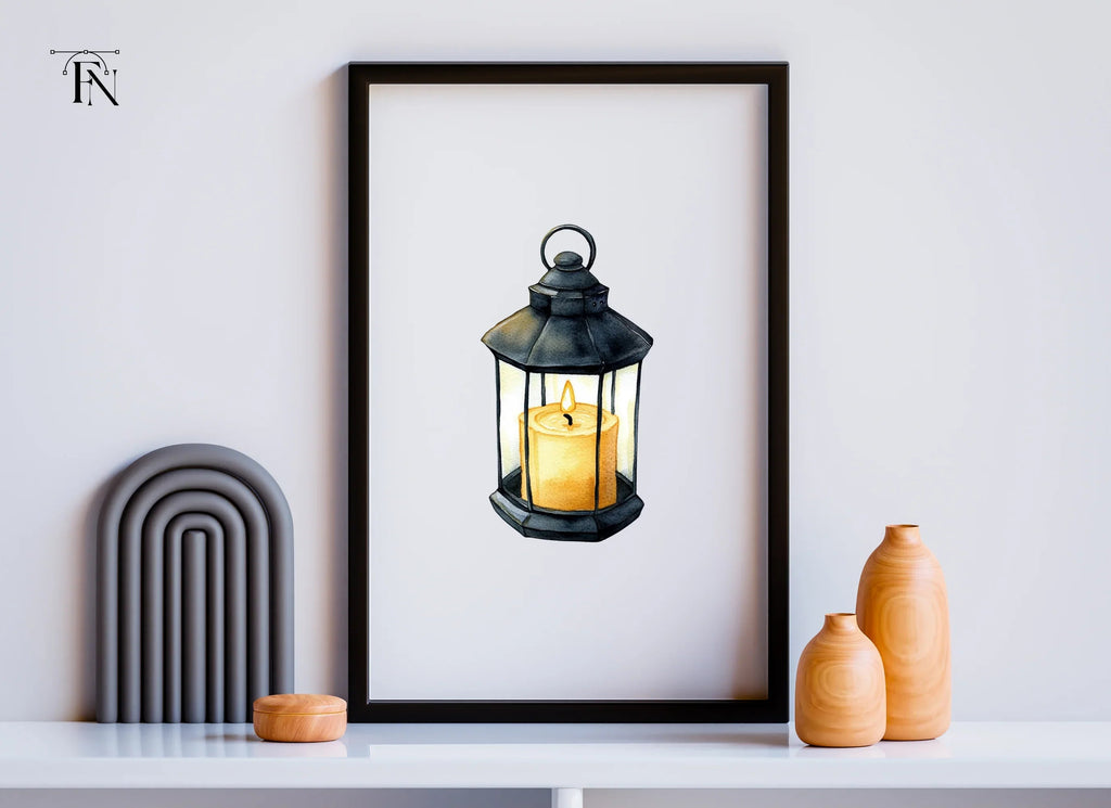 Vintage Lanterns Clipart Bundle